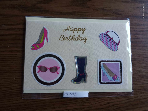 Bk083 handmade personalised - bk083,