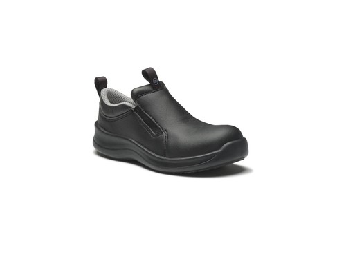 Toffeln safetylite black slip - black,