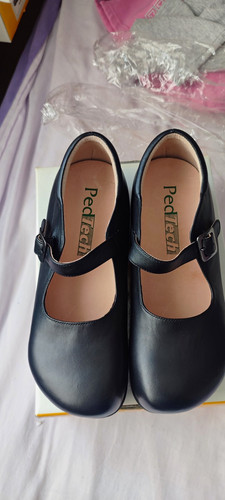 Pedtech black leather mary - pedtech,