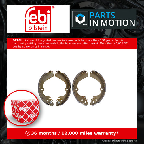 Brake shoes set - shoes, febi