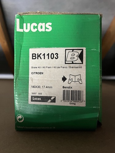 Lucas bk1103 citroen 2cv - 2cv, /