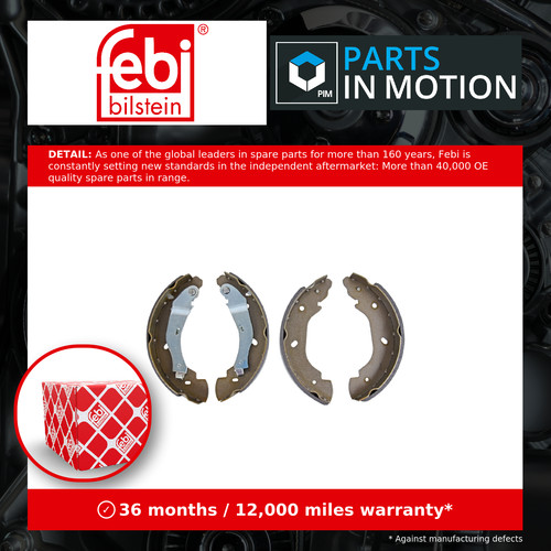 Brake shoes set 170977 - shoes, febi